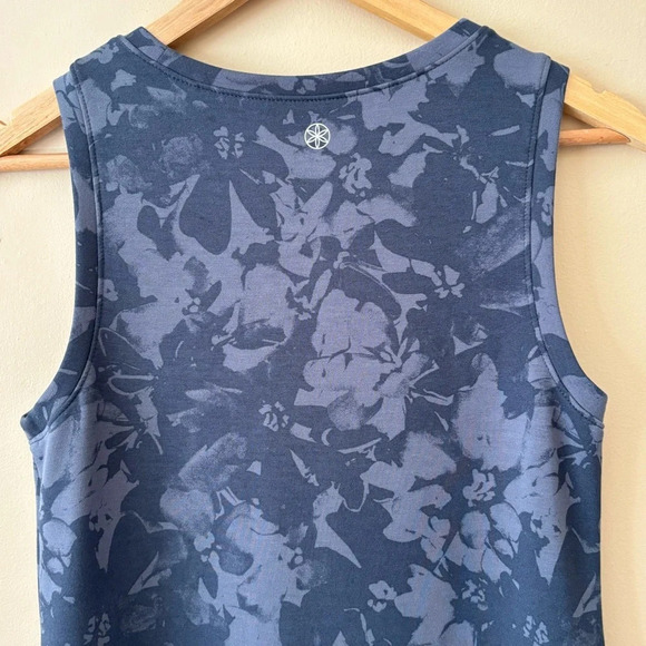 GAIAM| Comfy Floral Sleeveless Casual Scoop Neck Activewear Dress Sz Small - Picture 4 of 6